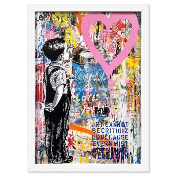 "Untitled" by Mr. Brainwash