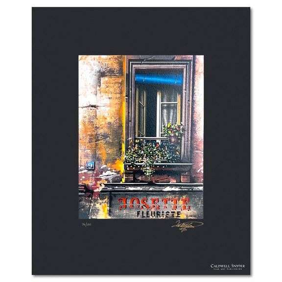 "Josette Fleuriste" by Thomas Pradzynski (1951-2007)