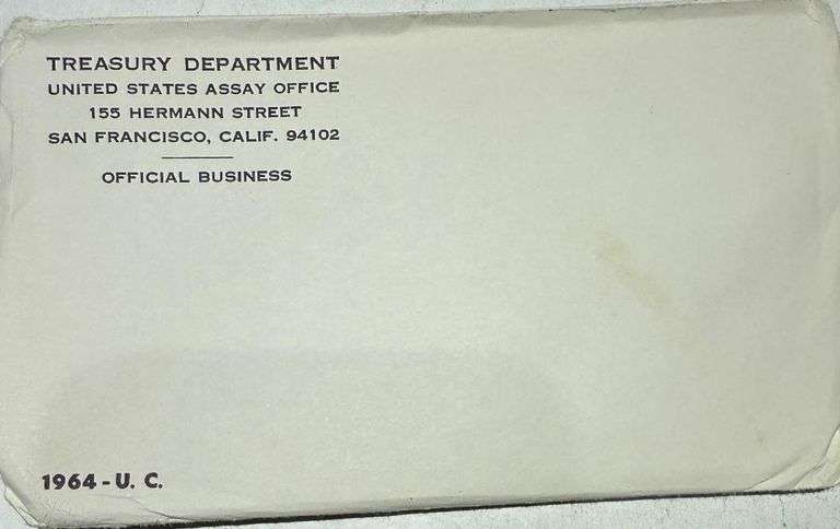 1964 Unopened US Mint Set.