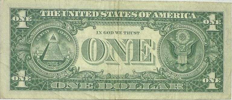 Signed Ivey Priest $1 1957 Silver Certificate.