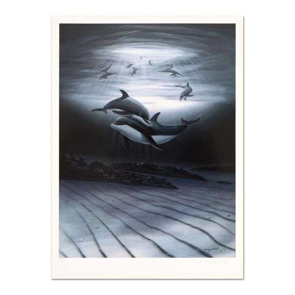 "Dolphin Affection" by Wyland