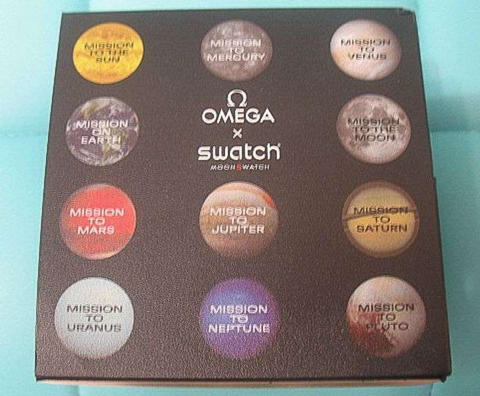 RARE OMEGA/SWATCH MISSION TO JUPITER CHRONOGRAPH WATCH