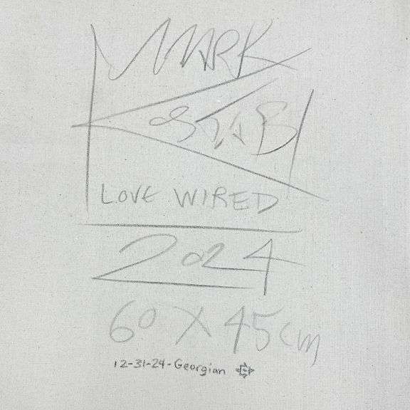 "Love Wired" by Mark Kostabi