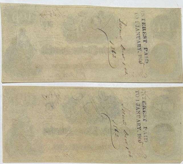 Two CSA Watermark Near Consecutive $100 Notes.