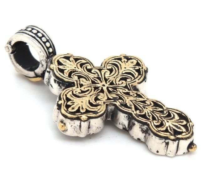 Konstantino 2 tone cross enhancer