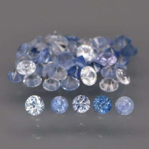 Beautiful 2.45ct set of mixed blue Sapphires!