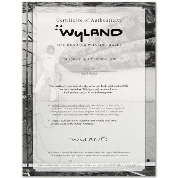 "Wyland: 100 Whaling Walls" by Wyland