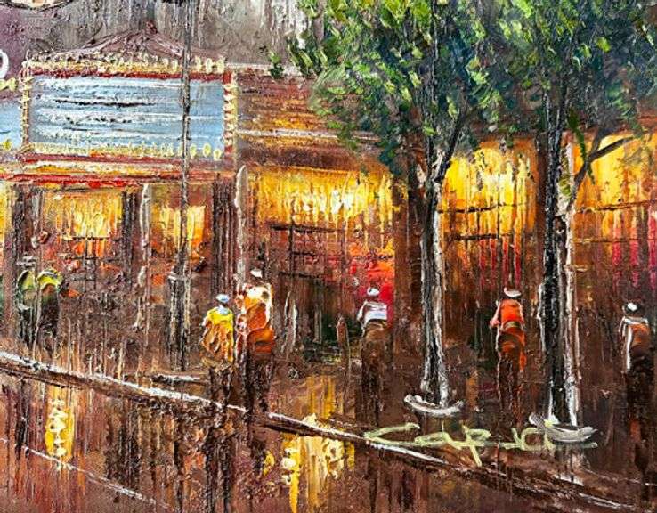 EXCEPTIONALY BEAUTIFUL  PAINTING ON CANVAS