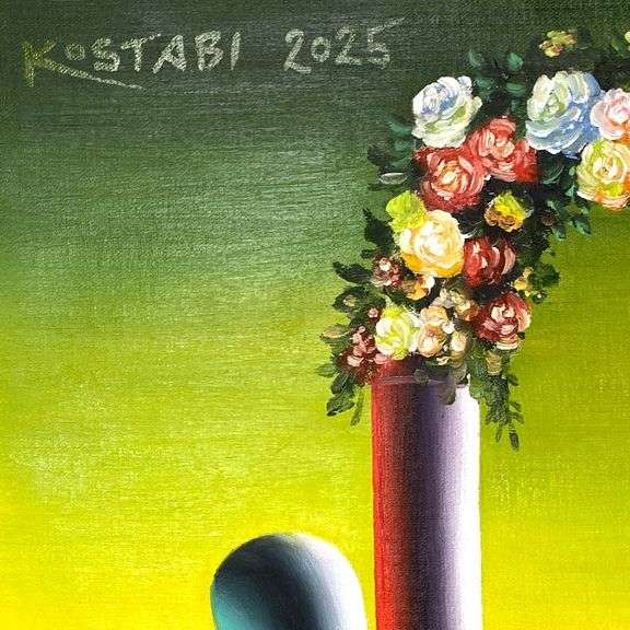 "Nuptial Notifications" by Mark Kostabi