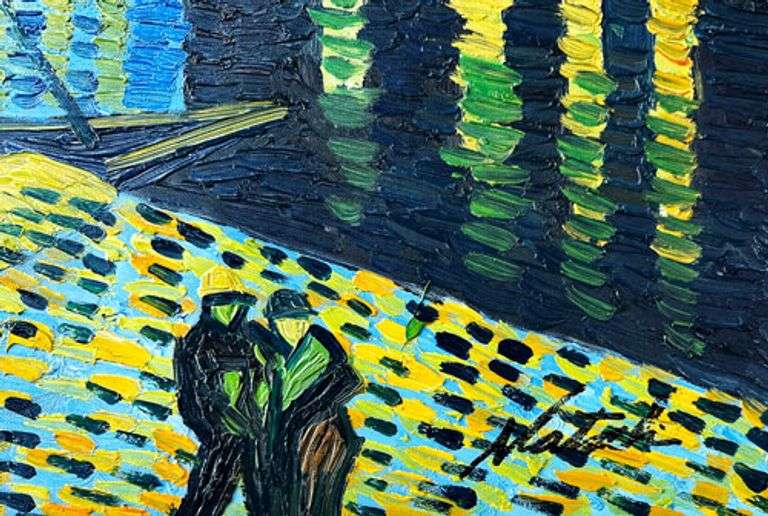 UNIQUE AND BEAUTIFUL PAINTING ON CANVAS