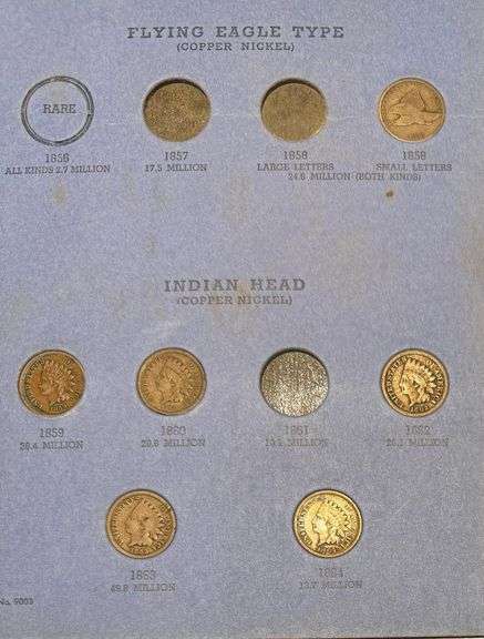 Starter Indian Head Cent Set Album
