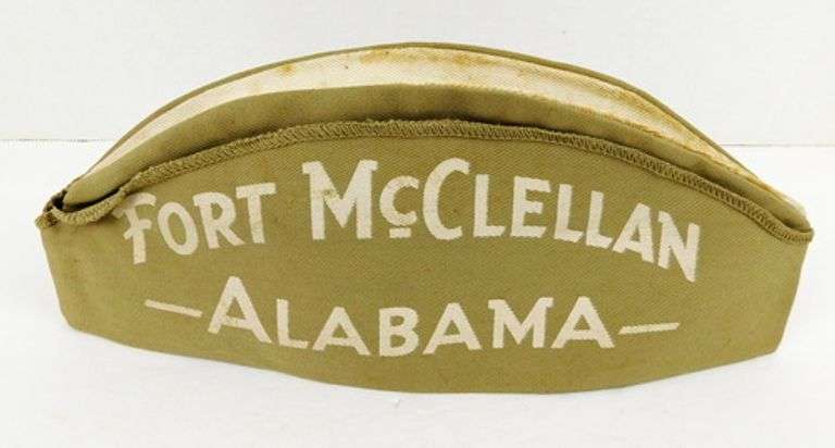 WW2 Fort McClellan, AL Side Cap Hat
