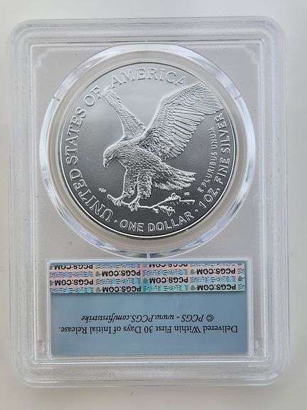 2024 American Silver Eagle, PCGS MS70