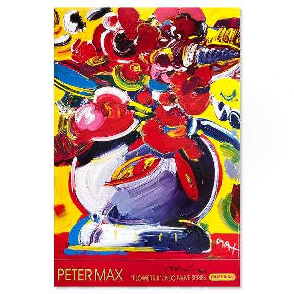 "Flowers II" by Peter Max