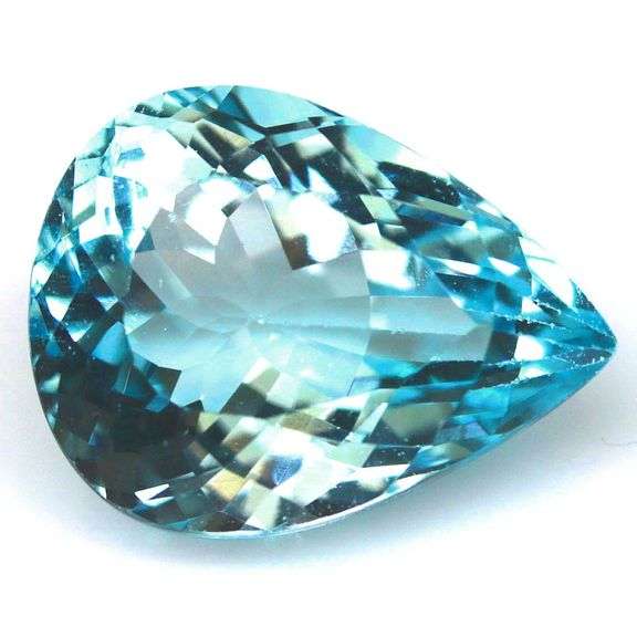 Vivid 15.36ct top Swiss blue Topaz