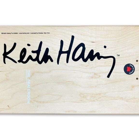 "Crack Down" by Keith Haring (1958-1990)