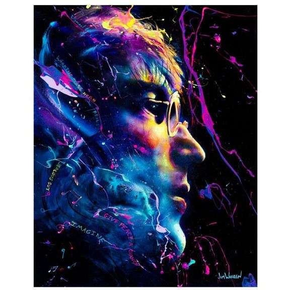 "The Music Lives On (John Lennon)" by Jim Warren