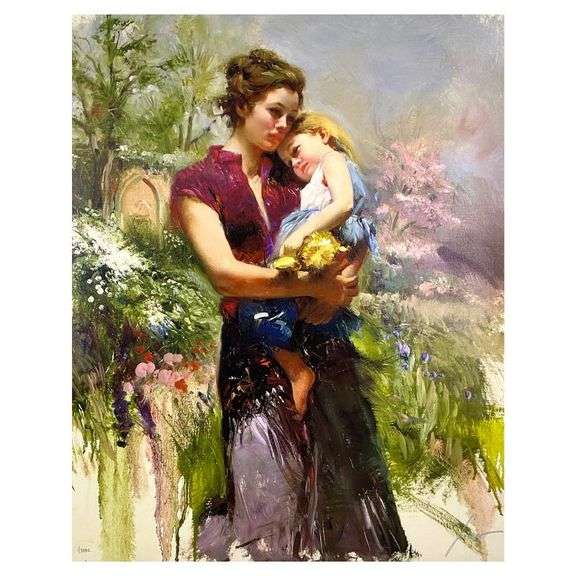 "The Safety of Love" by Pino (1939-2010)