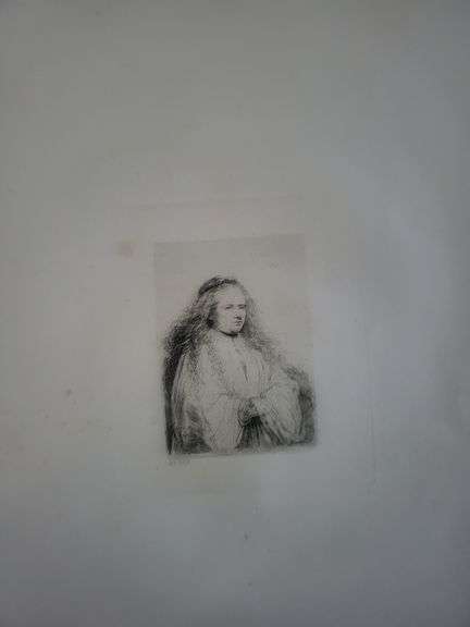 Collection of 15 Very Rare Etchings After Rembrandt (c. 1880)