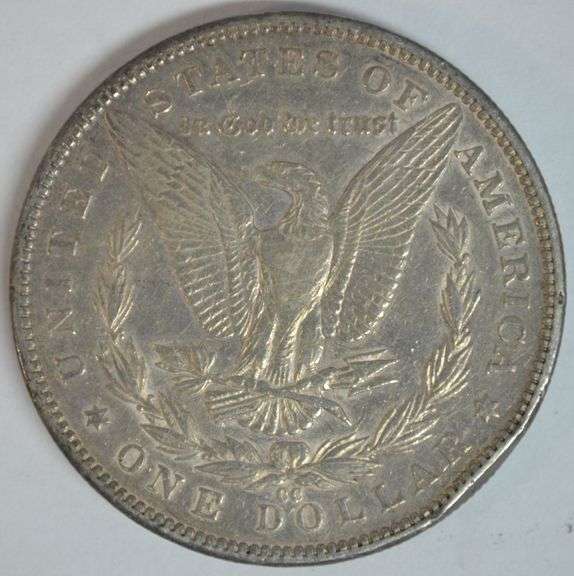 High end 1891-CC Morgan Silver Dollar. Key date