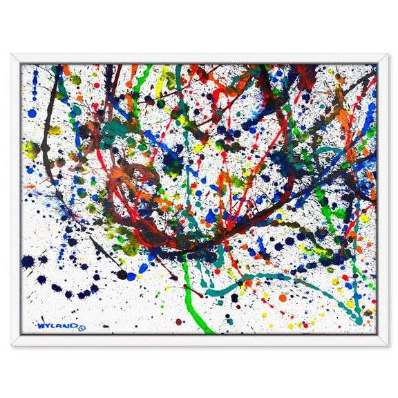 "Untitled Abstract" by Wyland