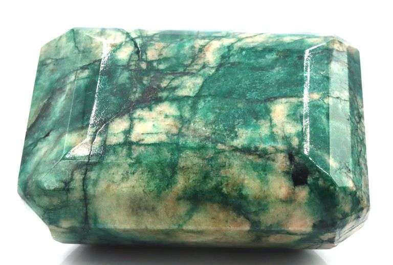 Incredible Colossal 1021.15CTS Faceted Genuine Emerald Precious Loose Gemstone stone