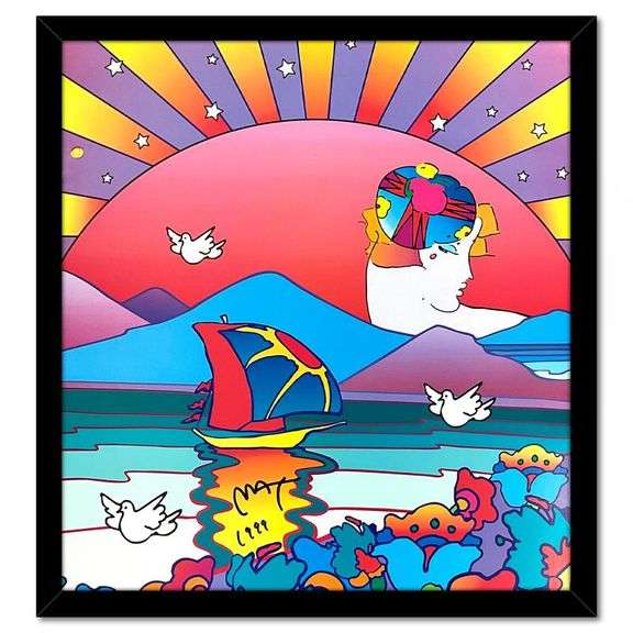"A New Beginning" by Peter Max