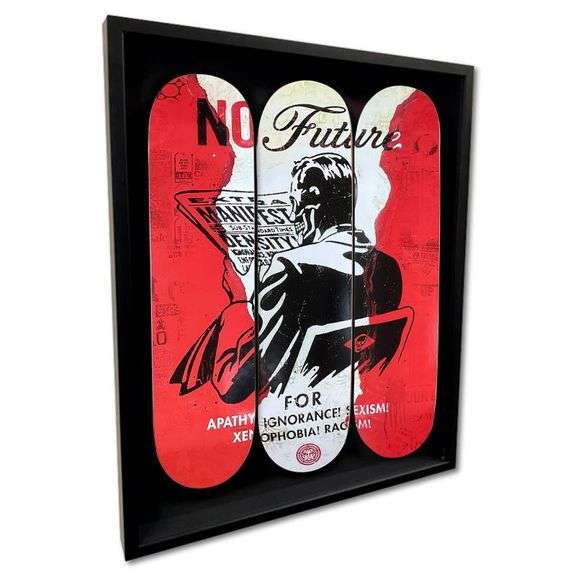 "No Future" by Shepard Fairey