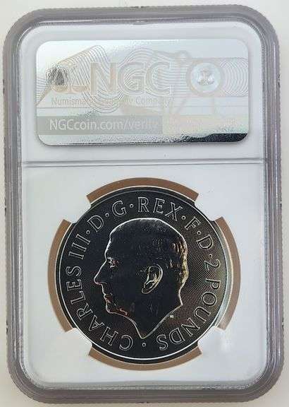 2024 G. Britain 2 Pound Britannia & Liberty, NGC MS69