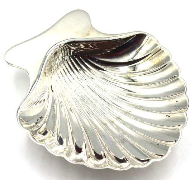 Tiffany & Co silver shell tray