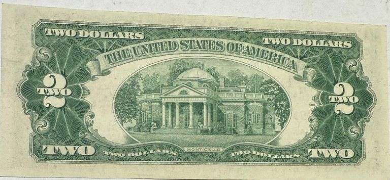 1953A Star Unc $2 Red Seal US Note