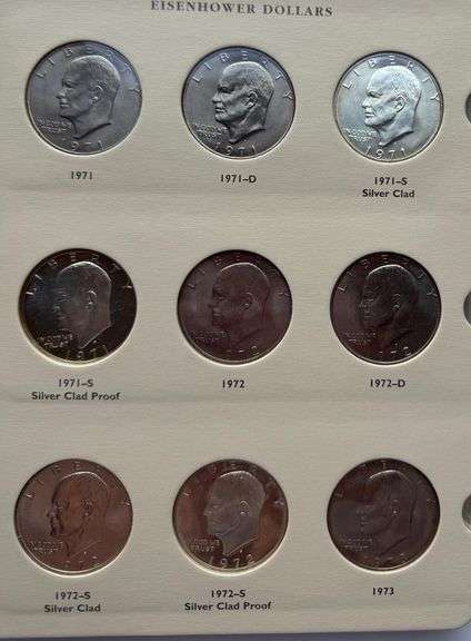 Ike Dollars Complete With Varieties