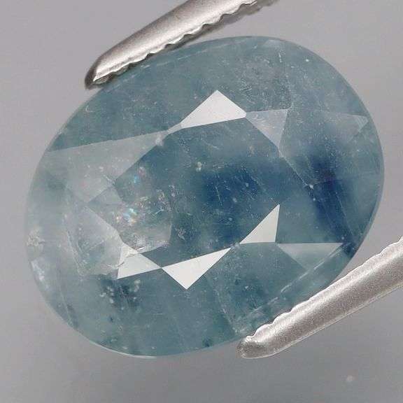 Impressive 3.97ct steely blue Sapphire from Mozambique