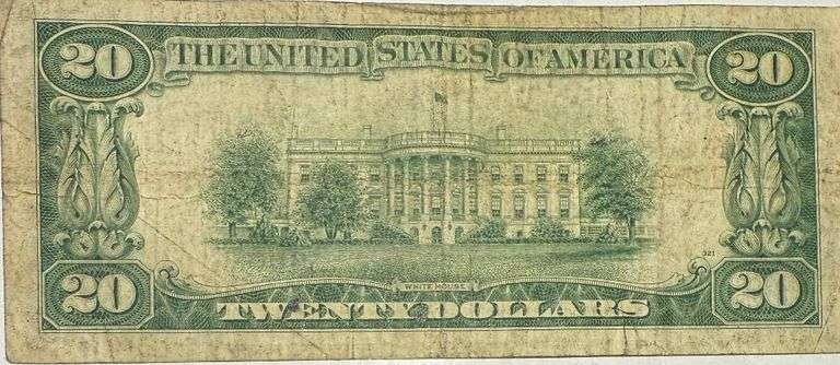 $20 Series of 1934 Boston Star FRN