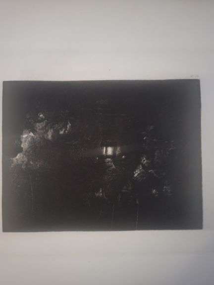 Collection of 15 Very Rare Etchings After Rembrandt (c. 1880)