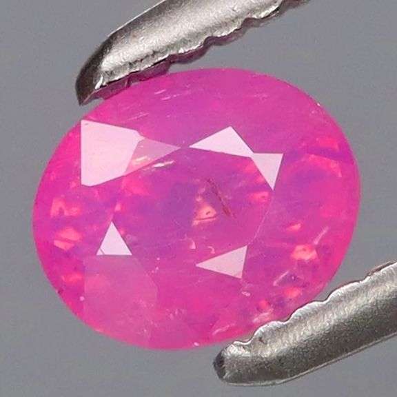 Whoah! It's pink perfection! Rare .54ct UNTREATED pink Sapphire!