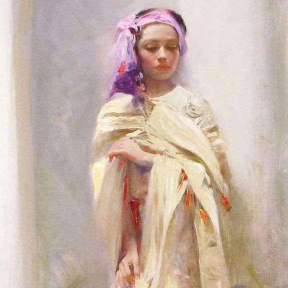 "Silk Shawl" by Pino (1939-2010)