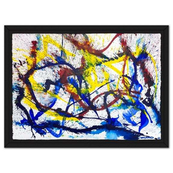 "Untitled Abstract" by Wyland