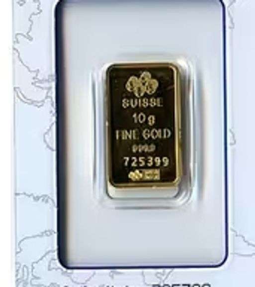 PAMP Suisse 10 Gram Gold Bar