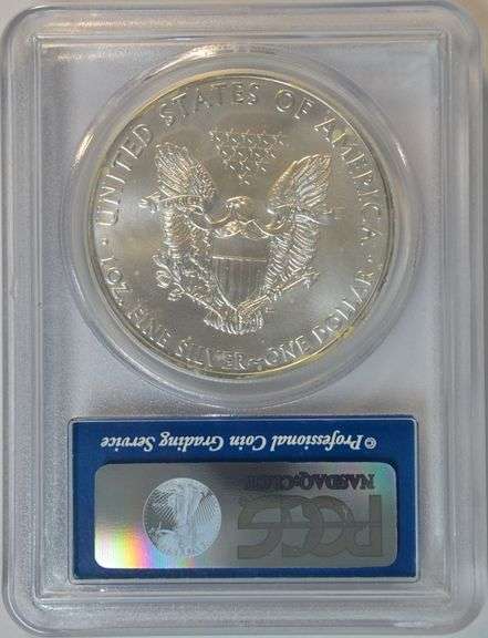 Flawless Special 2011(W) $1 Silver Eagle. PCGS MS70