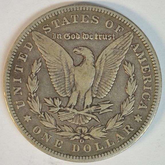 Rare key date 1893-O Morgan Silver Dollar in Choice VF