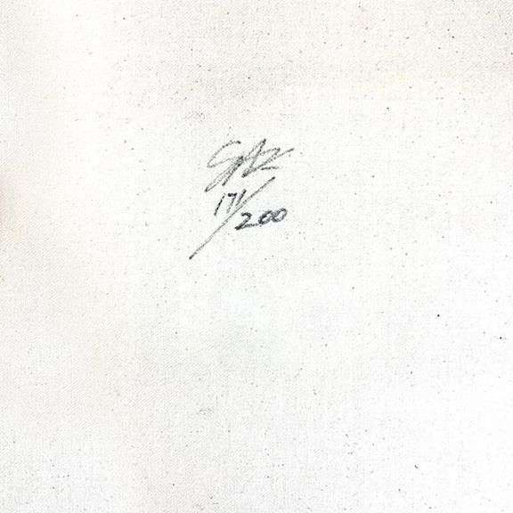 "Moses" by Steve Kaufman (1960-2010)