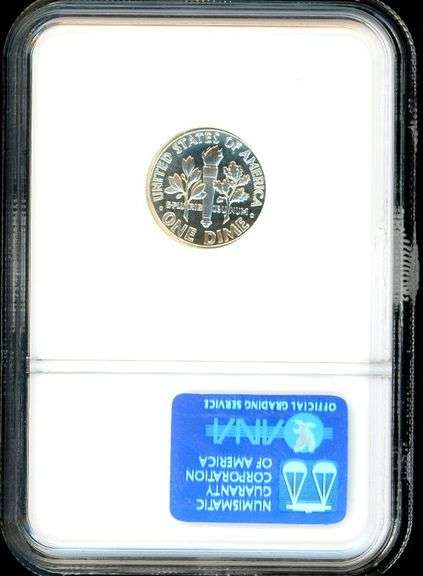 1964 Gem Cameo Proof Silver Roosevelt Dime in NGC Cameo PF69