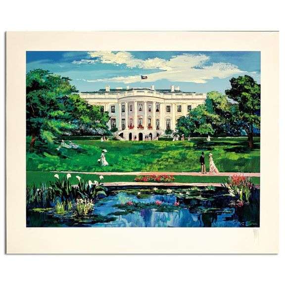 "The White House" by Mark King (1931-2014)