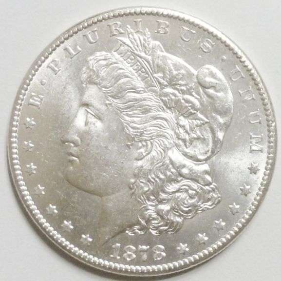 Superb BU 1878 San Francisco Minted Morgan Silver Dollar!