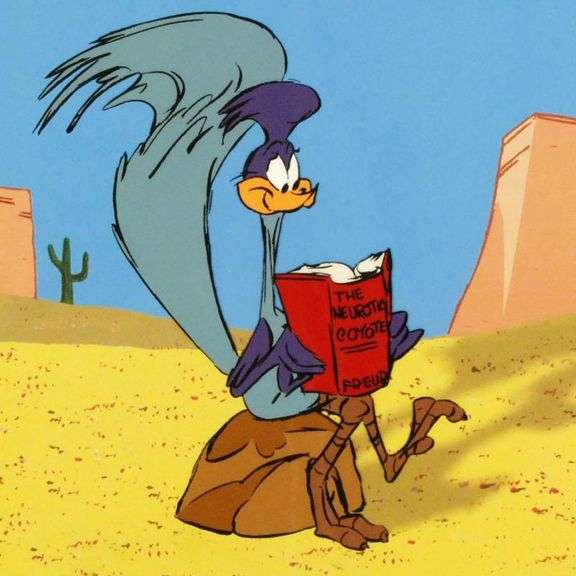 "The Neurotic Coyote" by Chuck Jones (1912-2002)