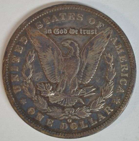 Super Rare 1895-O Morgan Silver Dollar in nice circ