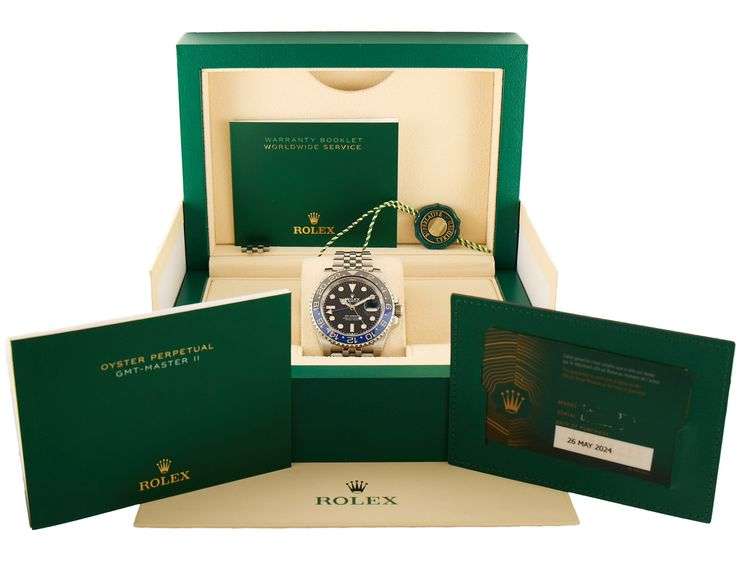 Rolex GMT Master II 126710, 40mm, Ceramic Bezel, Batgirl Men’s Watch