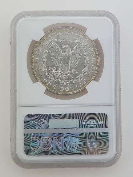 1887 Morgan Silver Dollar, NGC MS63