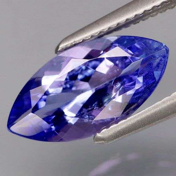Vibrant 1.67ct VS grade violet blue Tanzanite! Gentle heat!
